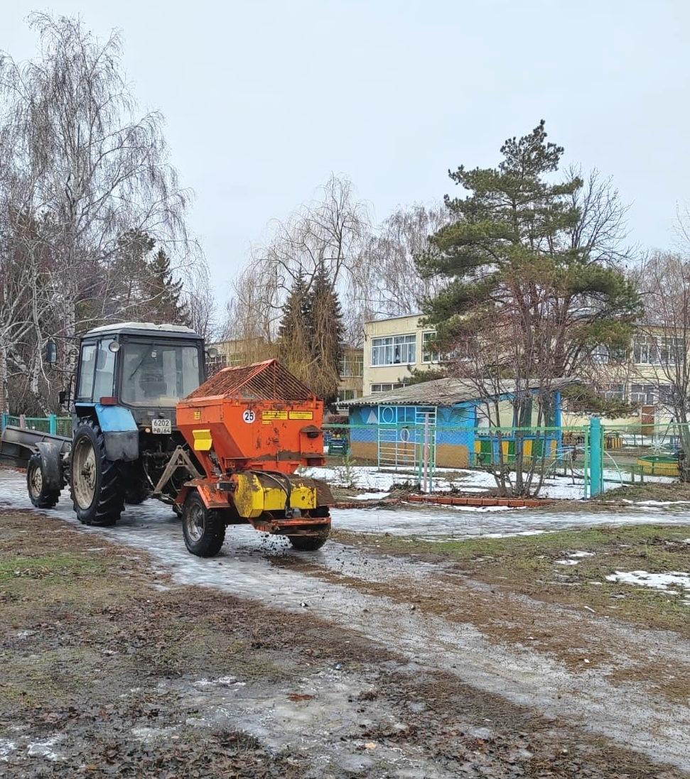 работы по благоустройству в Новопушкинском МО..