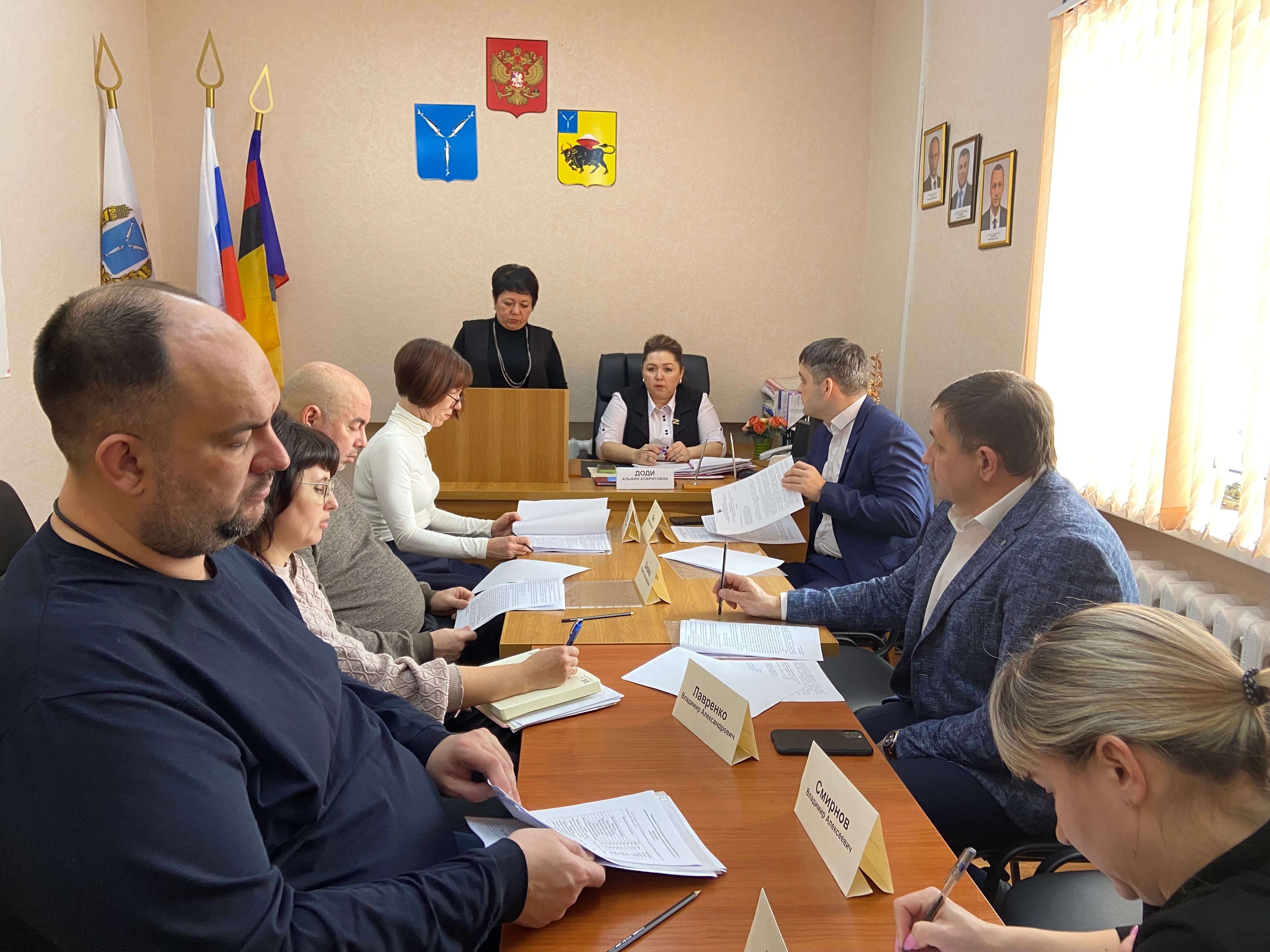 33 заседание Совета депутатов Новопушкинского МО.
