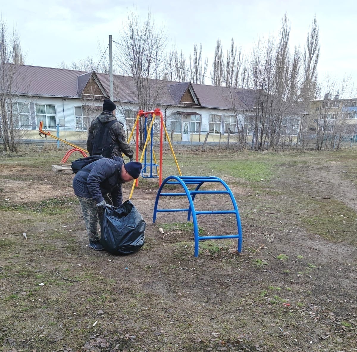 Благоустройство территорий Новопушкинского МО.