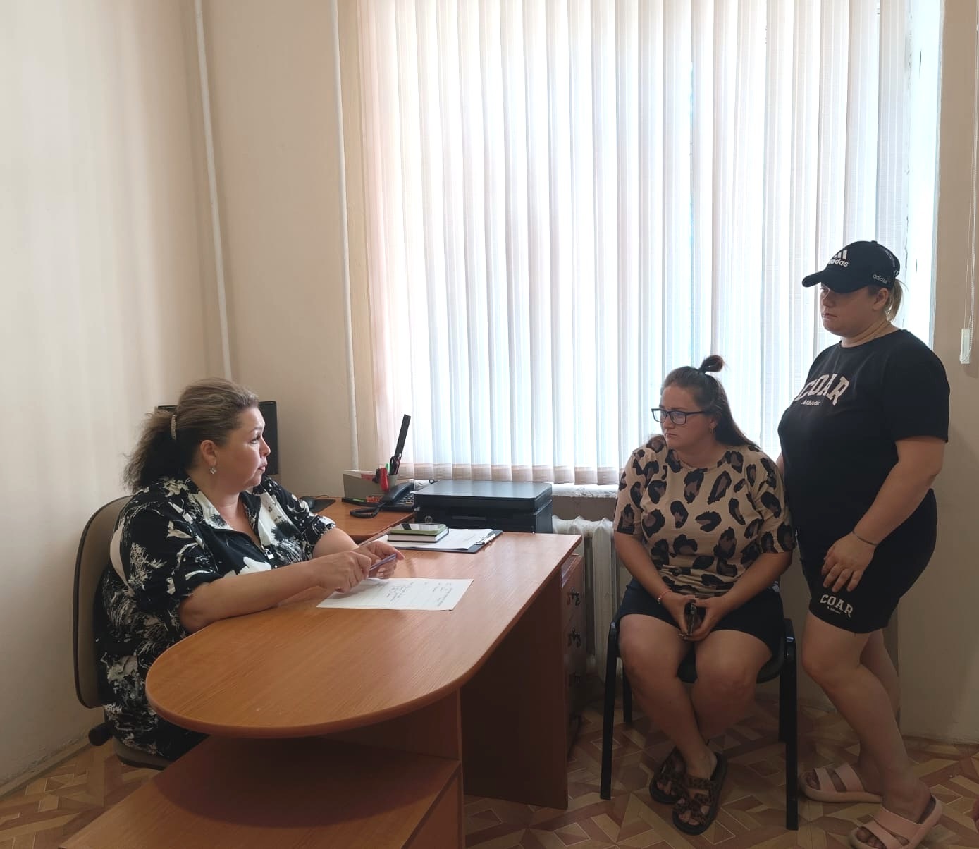 Личный прием граждан глава Новопушкинского МО провела в п. Придорожный.
