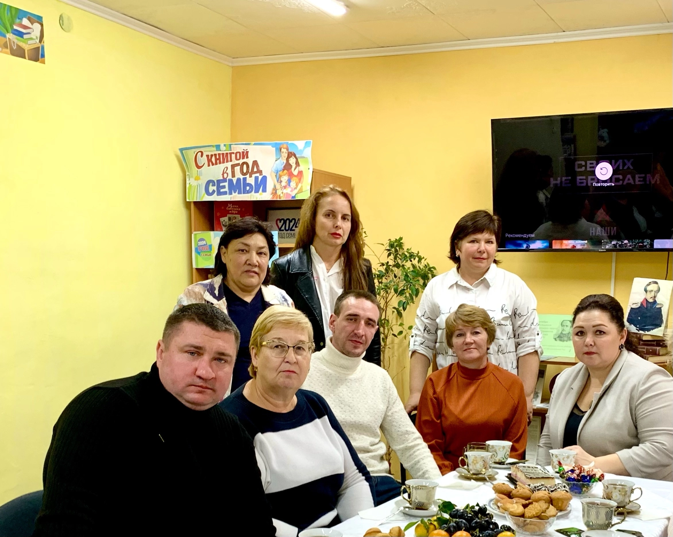 В Новопушкинском МО прошла встреча с мобилизованными..