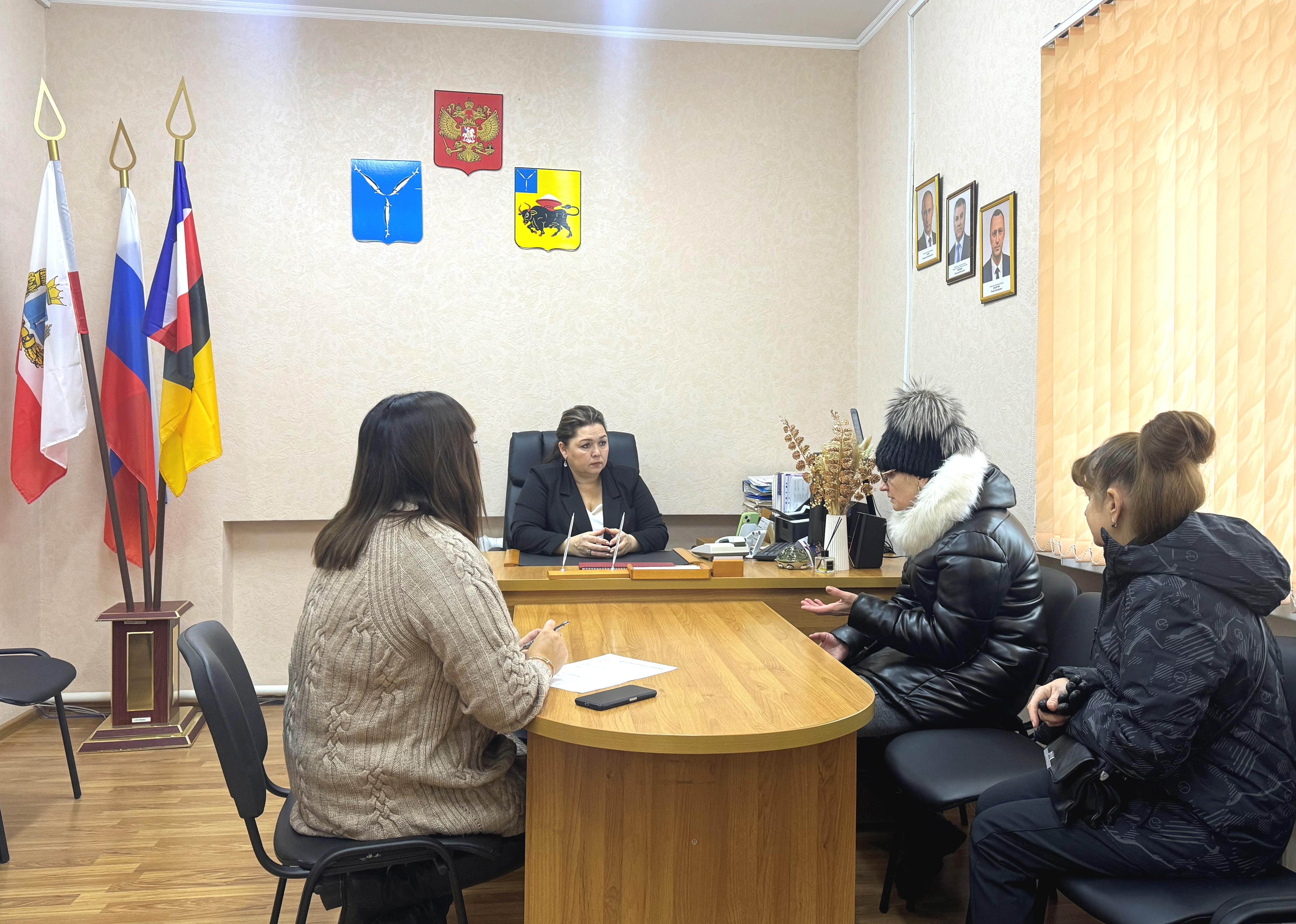 Личный прием граждан главой Новопушкинского муниципального образования..