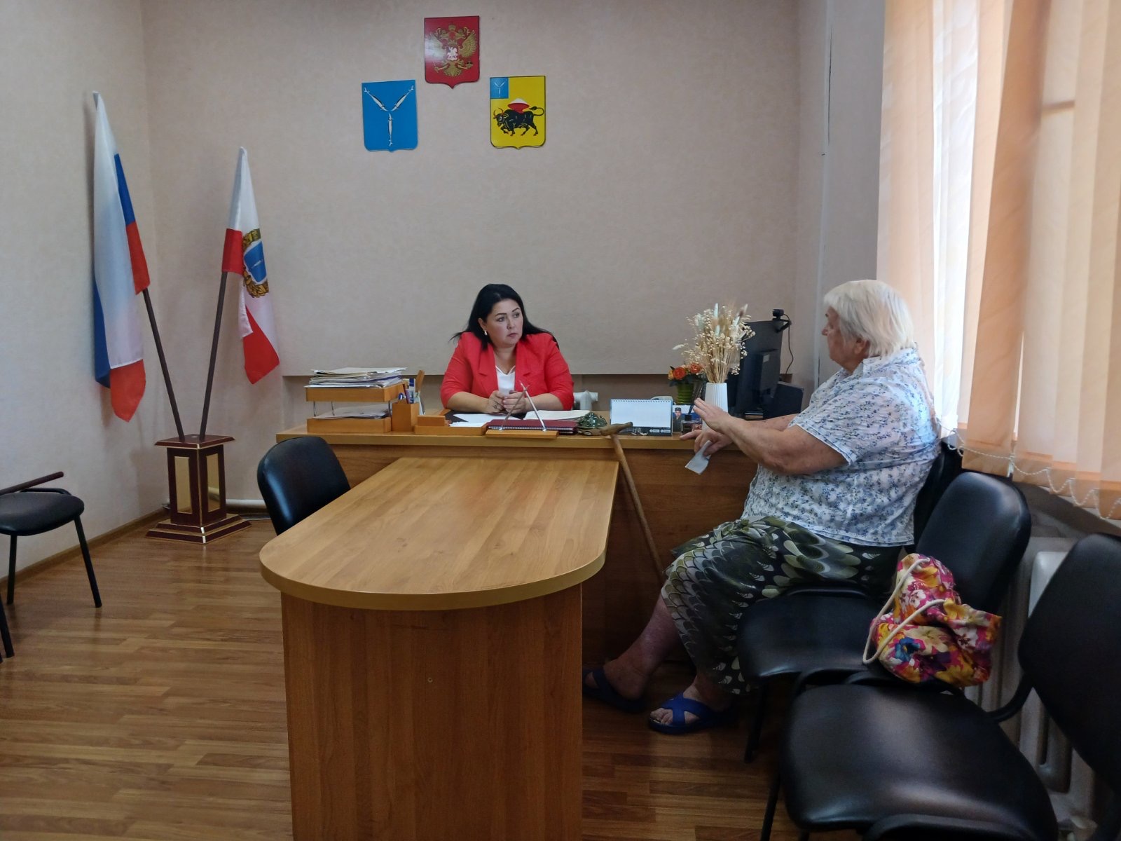 Личный приём граждан.