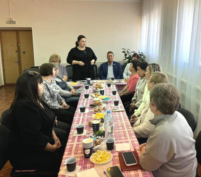 Встреча с семьями участников СВО. Встреча с семьями участников СВО.